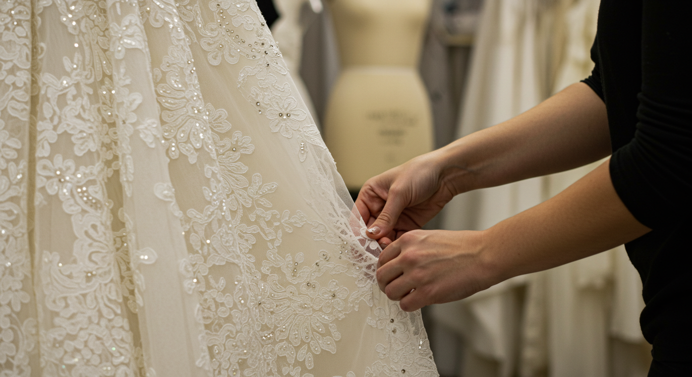 Wedding dress alterations